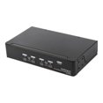 thumbnail image 1 of StarTech.com 4 Ports DisplayPort KVM Switch, 4K 60Hz, Simple Affichage, Double Port UHD DP 1.2 USB KVM Switch avec Hub USB 2.0 Intégré et Audio, Dell, HP, Apple, Lenovo, Conforme TAA - Clavier/vidéo/souris Switch (SV431DPUA2) - KVM / Audio Switch - 4 x KVM / Audio - 1 Utilisateur local - Bureau - AC 100 - 240 V, 1 of 5