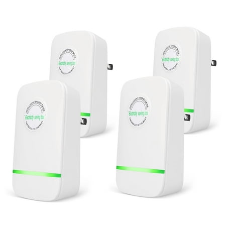 

4 Pack Power Saver Energy Saver Electricity Saving Box Household Energy Saver 30KW Power Saving and High Efficiency US Plug 90V-250V