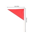 thumbnail image 3 of 20 Pcs Bannière Drapeaux Rouges Drapeaux de Marquage Drapeaux de Sondage Drapeaux de Limite Drapeaux de Marqueur Localisent les Drapeaux, 3 of 3