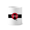 thumbnail image 1 of Pelicula el diálogo nunca mirar hacia atras Cepillo de dientes titular de la pluma Mug de ceramica blanca taza 350ml, 1 of 2