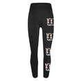 thumbnail image 4 of WJHWSX Butt Lifting Leggings for Women,Compression Leggings for Women,Leggings for Women Tummy Control,Cinched,Comfort Fit,Printed,Polyester,Spandex,Black,M(US:6), 4 of 4