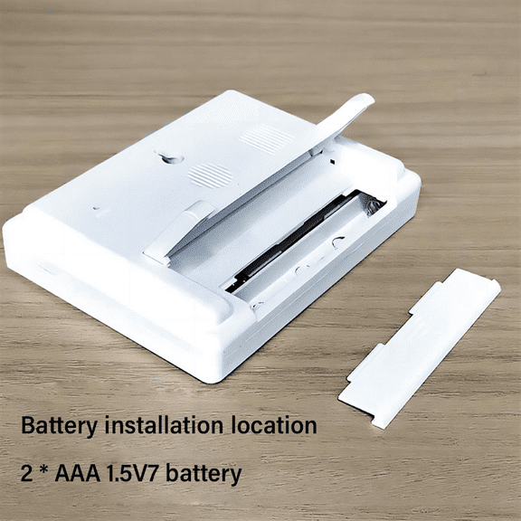 WiFi Wireless Thermometer Hygrometer Indoor Outdoor Digital Temperature Humidity Meter Large Screen Electronic Time