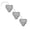 Silver*3, variant on CMYYNNA Stainless Steel Hearted shapeTea Ball Infusers (2 Count,2.36"x2.16")