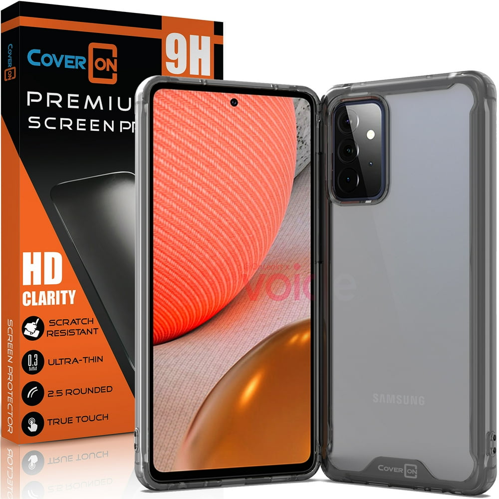 CoverON For Samsung Galaxy A52 5G Case with Screen Protector Tempered
