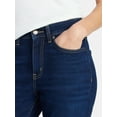 thumbnail image 6 of Time and Tru Women's Mid Rise Bootcut Jeans, 30" Inseam, Sizes 0-22, 10S-16S, 6 of 6