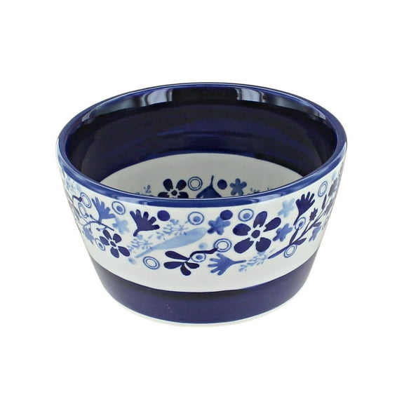 Blue Rose Polish Pottery Eloise Small Deep Serving Bowl