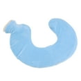 U Shaped Hot Water Bottle Warm Neck Soft Rubber Hot Water Bag with Detachable Cloth Cover Light