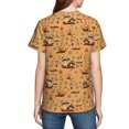 thumbnail image 7 of Wukai Brown Mushrooms Youth Unisex Short Sleeve T-Shirt for Boys, Girls, Teens, and Kids-Large, 7 of 7