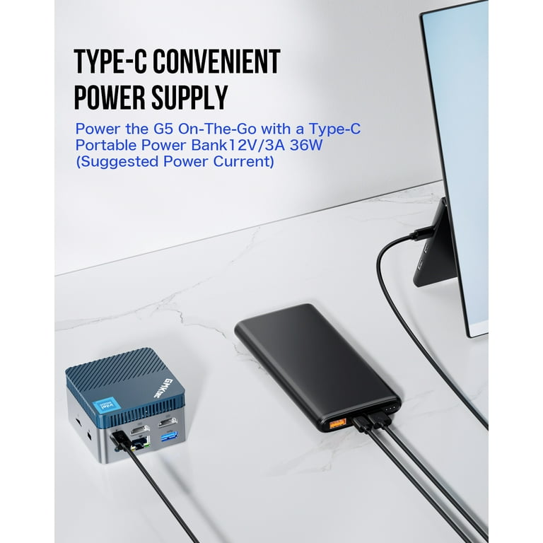 GMKtec ミニpc N97 12GB+256GB SSD Free Shipping! GMKtec Mini PC, 12GB RAM, 256GB SSD, Intel Alder