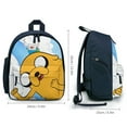 thumbnail image 2 of Adventure Time Jake The Dog Backpacks Lightweight Casual Bookbags Travel Daypack Bookbags for Camping Hiking, 2 of 6