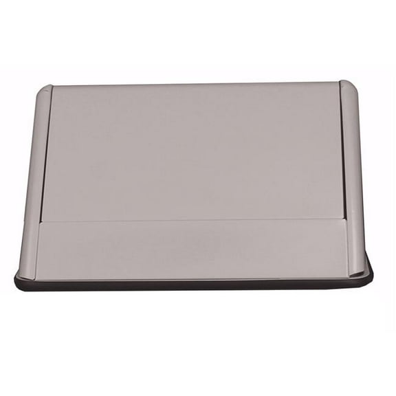 Witt Industries 1311TSL 13 gal Swing Top Hamper, Slate