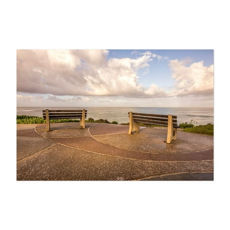 Oceanfront Serenity - San Diego California Photography Seascape Ocean Coast Minimalist Landscape Beach House Scenic Unframed Wall Art Print 4 x 6 inches