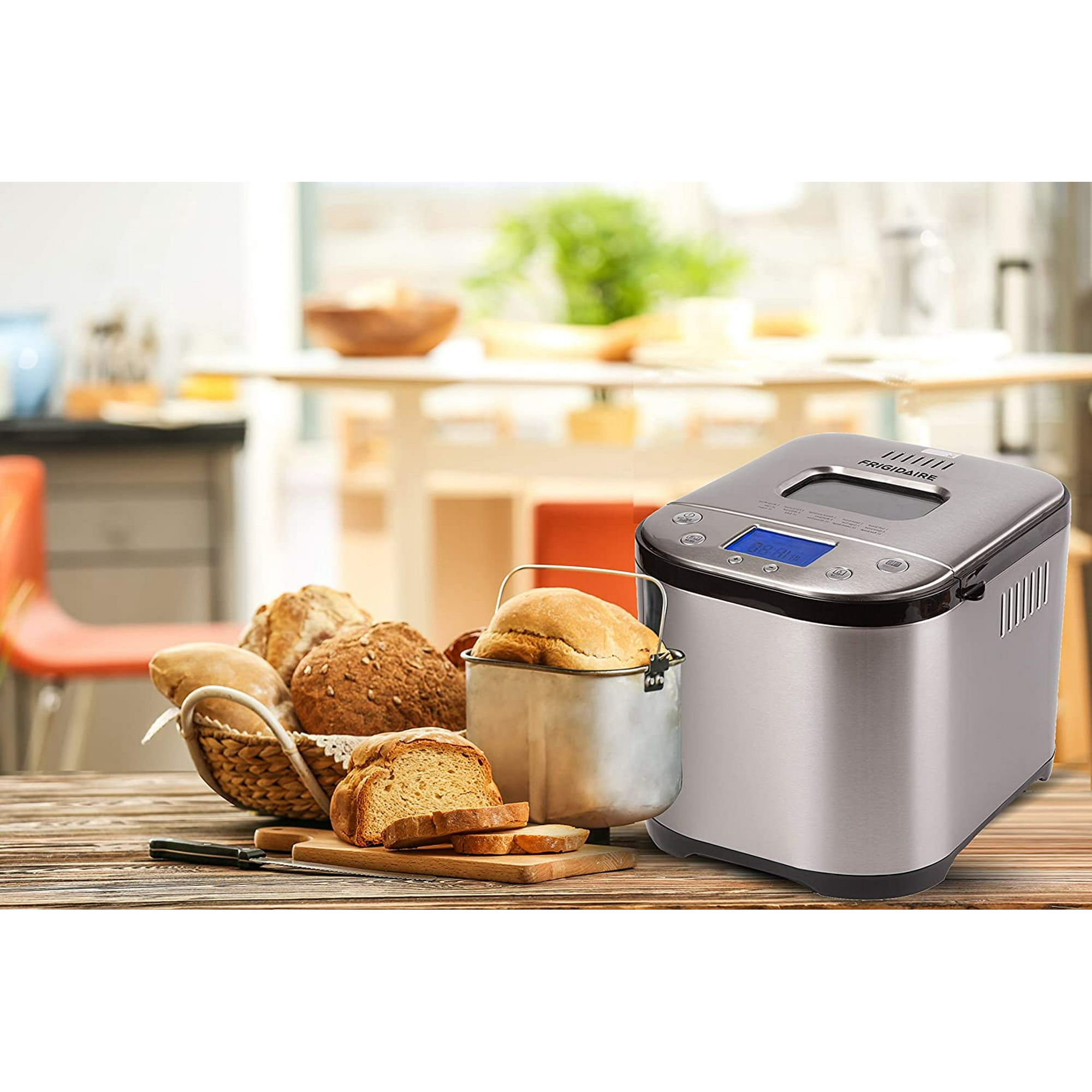 Frigidaire black stainless steel digital bread maker discount