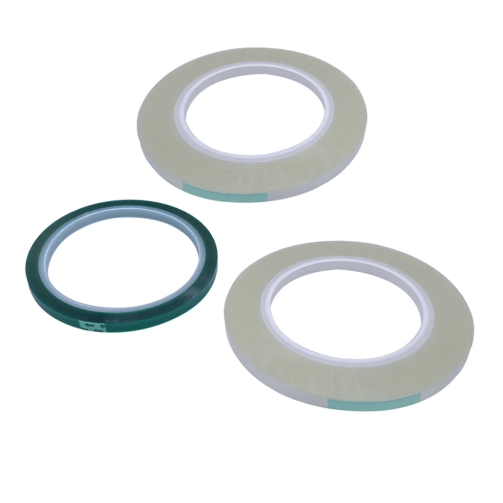 Leader Tape for Reel to Reel Tapes 1/4" 1PC Green 2PCS Transparency DIY Speaker Accessories Set