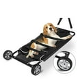 thumbnail image 2 of Pet Transport Stretcher Dog Emergency Recovery Trolley Black Maximum Loaded 220LBS, 2 of 13