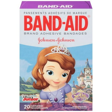 UPC 381371163182 product image for Band-Aid Brand Adhesive Bandages Sofia The First - 20 CT | upcitemdb.com