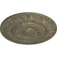 thumbnail image 3 of Ekena Millwork 20 7/8"OD x 1 1/4"P Biddix Ceiling Medallion (Fits Canopies up to 7 1/2"), Hand-Painted Witch Hazel Crackle, 3 of 7