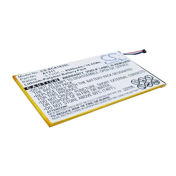 Battery for Acer Iconia Tab 8 A1-830 A1-830-2Csw-L16T A1-830-25601G01nsw A1311