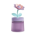 thumbnail image 1 of Flower Design Mini Humidifier 260ml Portable Desktop Cool Mist For Home Nursery Bedroom USB Powered Personal Humidification Device, 1 of 3