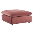 thumbnail image 3 of Pemberly Row 6-Piece Overstuffed Velvet Sectional Sofa in Dusty Rose Pink, 3 of 4