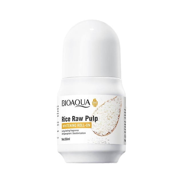 BIOAOUA Rice Puree Roll-on Deodorant Antiperspirant Lotion Refreshing Roll-on