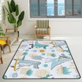 thumbnail image 2 of Crawling Indoor Carpet Play Mat Crocodile Cactuses Cute for Living Room Bedroom Educational Nursery Floor Mat Area Rugs 80x58inch, 2 of 6