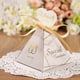 thumbnail image 3 of Caja de caramelos de mármol con forma de pirámide triangular Cajas de obsequios y regalos de boda Caja de chocolate para invitados Cajas de obsequios Suministros para fiestas, 3 of 5
