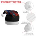 thumbnail image 6 of Cauagu Colorful Betta Fish for Adult Christmas Hat,1-Pack Xmas Holiday Hat Santa Hat for Women & Men Festive Headwear Accessories Fit for Christmas/New Year/Party, 6 of 6