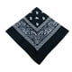 thumbnail image 5 of Pañuelos Bandanas de Modelo de Paisley para Cuello/ Bandana Cuadrada Multicolor para Mujer y Hombre Negro, 5 of 8