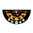 thumbnail image 2 of Halloween Bunting Fan Flag Happy Halloween Bunting Flag Ghost Pumpkin Half Fan Banner Decoration for Holiday Indoor Outdoor Yard Decoration (G), 2 of 6