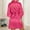 Hot Pink, variant on Women's Wedding Party Team Bride Robe Letters Kimono Satin Pyjamas Bridesmaid Bathrobe Robe Women Womens Lightweight Robes with Pockets Kimono Japanese Women plus Size