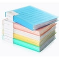 Clearance Expandable File Clear Book Display Book Presentation with Plastic Sleeves with 40