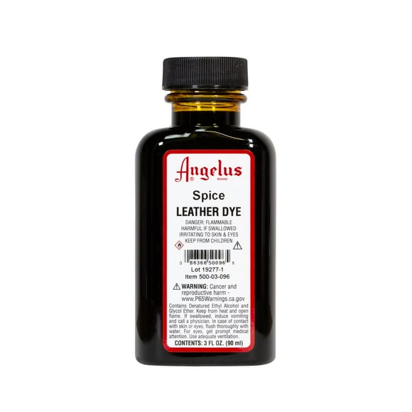 Tinte para piel Angelus Spice 90 ml a base de alcohol
