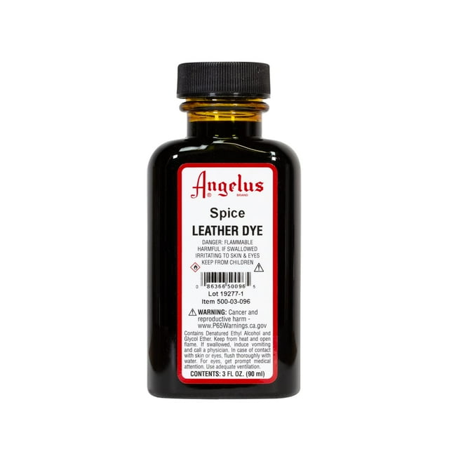 Tinte para piel Angelus Spice 90 ml a base de alcohol