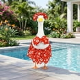 thumbnail image 3 of Forfamy Hawaiian Goose Outfit Summer Porch Goose Outfits Bikini Goose Clothes Cute Goose Costume for Outdoor Garden Yard Decor, 3 of 5