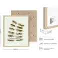 thumbnail image 3 of HAUS AND HUES Green Wall Art Sunglasses Decor Sage Green Room Decor Aesthetic Cute Posters Aesthetic Green Aesthetic Room Decor Glam Wall Art Aesthetic Posters for Teen Girls (16" x 20" Framed Beige), 3 of 6