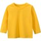 thumbnail image 5 of Niños Pequeños Niñas Niños Manga Larga Tops Color Sólido Cuello Redondo Sudadera Casual Básica Otoño Camiseta Jersey Tops, 5 of 5