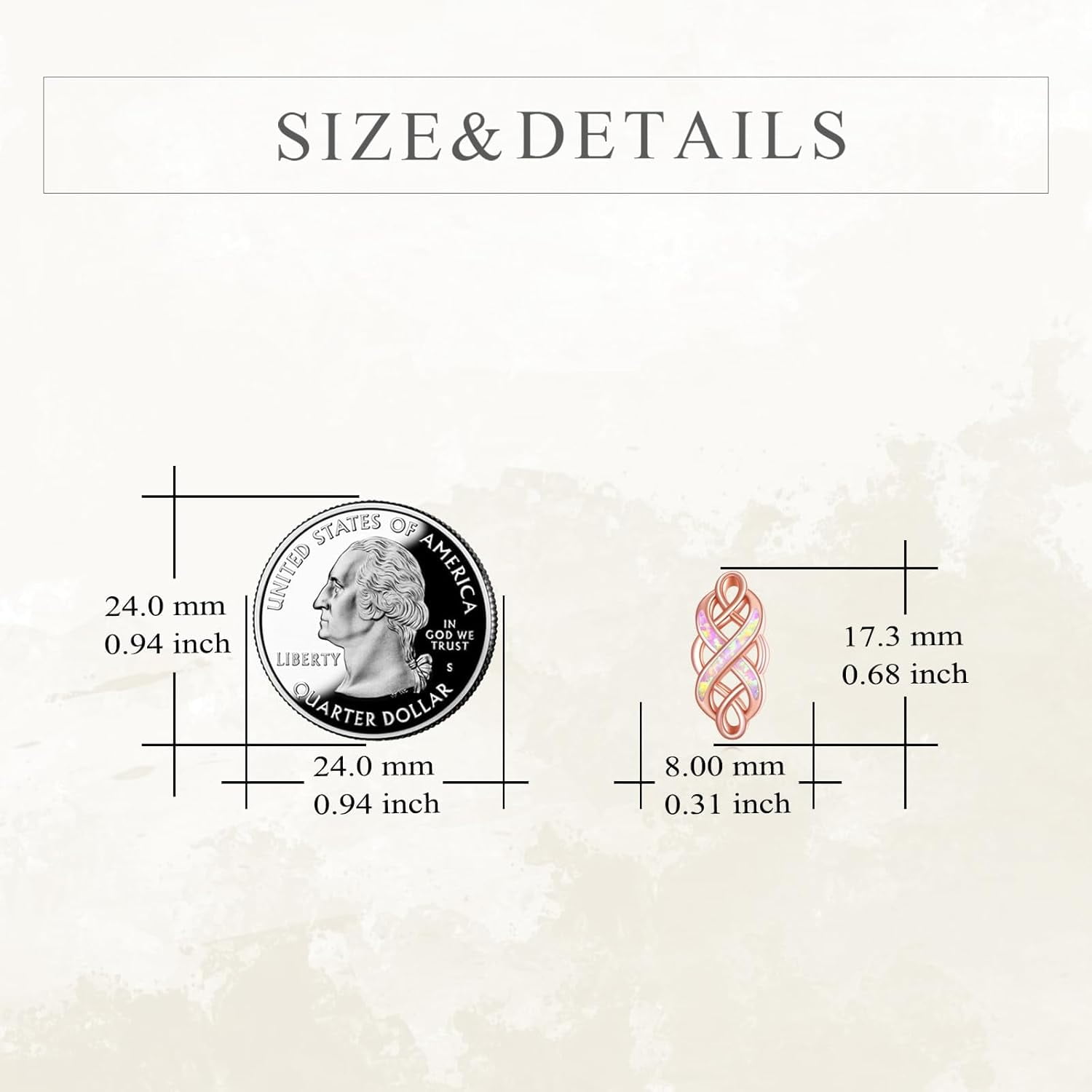 YAFEINI Sterling Silver Celtic Knot Stud Earrings Good Luck Irish Celtic Knot Stud Earring for Women
