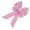 Pink, variant on Faux Burlap Ribbon Bows Farmhouses Wreath Bows for Outdoor Indoor Front Door Home Decorations Tree Toppers Bowknot