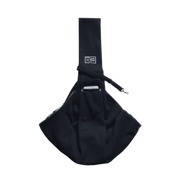 Pet Sling Carrier Bag, Crossbody Shoulder Cat and Dog Carrier with Storage Pocket and Adjustable Strap for Outdoor Travel