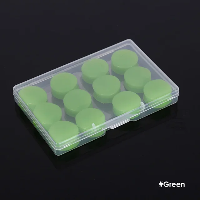 12Pcs Silicone Sleeping Ear Plugs, Noise Reduction Anti-Snore Sound Insulation, Reusable Sleep Ear Protection Earplugs