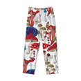 thumbnail image 4 of Balery Men'S Colorful Mushrooms (2) Pants,Sleepwear Pants,Pajama Pants,Pj Bottoms Drawstring And Pockets-Medium, 4 of 9