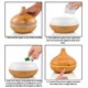 thumbnail image 3 of Humidificador Difusor De Aromaterapia De 550ml, Humidificador Silencioso De Grano De Madera Con Enchufe USB Y Control Remoto, 3 of 7