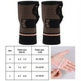 thumbnail image 7 of Cheers.US 1 Pack Sport Wrist Brace, Wrist Support, Wrist Wrap, Hand Support, Carpal Tunnel Brace for Fitness, Arthritis %26 Tendinitis Pain Relief, 7 of 7