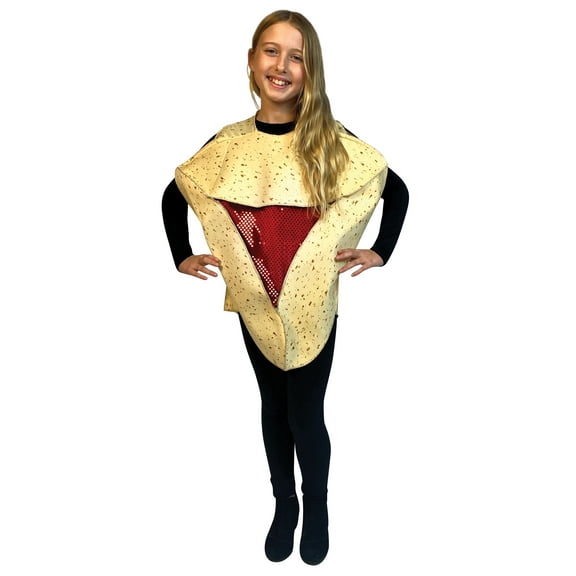 Rasta Imposta Hamantaschen Cookie Purim Halloween Costume, Boys and Girls, Multicolored, Child Size 7-10, 10001
