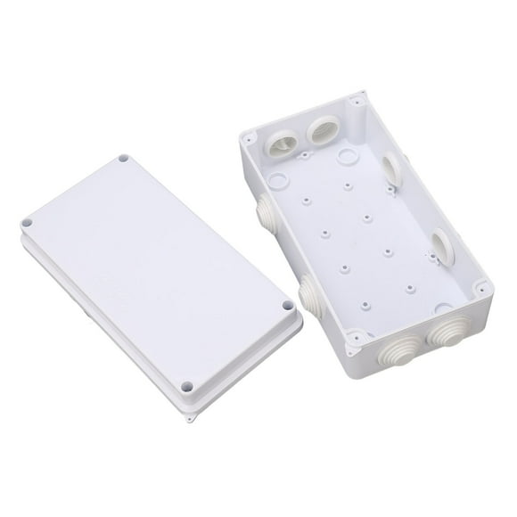 Electrical Enclosure, Junction Box Weatherproof Sturdy 200x100x70mm ABS  for Residential Wiring