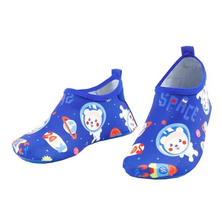 

Viugreum Cartoon Beach Shoes Soft Potable Non-slip Baby Wading Shoes