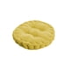 thumbnail image 1 of Injueey Almohadillas redondas de pana para silla, asiento y cálido, cojín Tatami, sillas de comedor gruesas, almohada para el suelo, Decoración del hogar Amarillo, 1 of 6