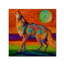 Trademark Fine Art 'Howl' Canvas Art by Marion Rose