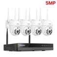 thumbnail image 1 of Hiseeu 5MP WiFi CCTV Cámara Sistema de seguridad Kit 10CH NVR Grabador Set P2P Cámaras IP inalámbricas al aire libre Sistema de videovigilancia Tan Jianjun unisex, 1 of 2